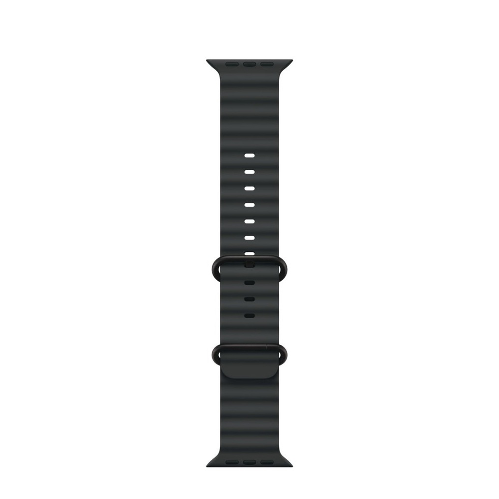 49mm Black Ocean Apple Watch Band